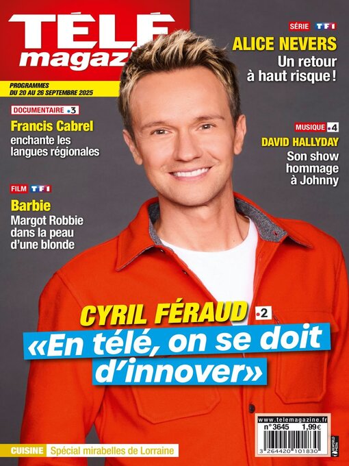 Title details for Télé Magazine by Les Publications Grand Public (PGP) - Available